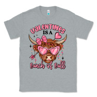 Heather Grey valentines is a bunch of bull Classic Tee - MaliasSmallBusiness