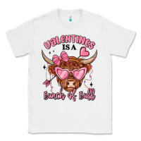 White valentines is a bunch of bull Classic Tee - MaliasSmallBusiness