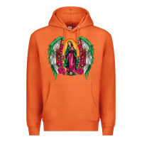 Carrot mexican flag wings our lady of guadalupe Premium Hoodie - Artiststas