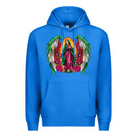 True Royal mexican flag wings our lady of guadalupe Premium Hoodie - Artiststas