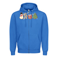 True Royal christmas gingerbread cookies Zipper Hoodie - MaliasSmallBusiness