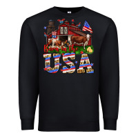 Black Barn in the USA Premium Sweatshirt - Neo Western
