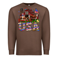 Chestnut Barn in the USA Premium Sweatshirt - Neo Western