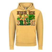 Vintage Mustard kiss me i am irish  with lips and shamrocks Vintage Hoodie - AdoDesignShop