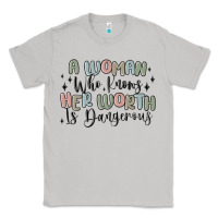 Moon Dust a woman who knows her worth is dangerous Classic Tee - MaliasSmallBusiness
