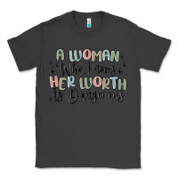 Smoke a woman who knows her worth is dangerous Classic Tee - MaliasSmallBusiness
