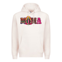 Pale Pink mama our lady of guadalupe Premium Hoodie - Artiststas