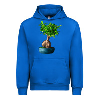 Cobalt Ficus Ginsenge Urban Hoodie - LillyAllenDesigns