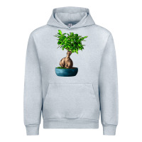 Heather Grey Ficus Ginsenge Urban Hoodie - LillyAllenDesigns