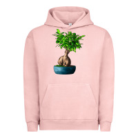 Pigment Salmon Ficus Ginsenge Urban Hoodie - LillyAllenDesigns