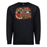 Black hot aunt summer Premium Sweatshirt - SublimationCraftShop