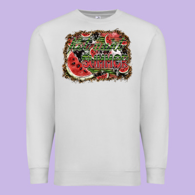 Hot Aunt Summer Premium Sweatshirt Designed By Sublimationcraftshop