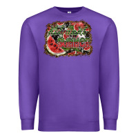 Purple hot aunt summer Premium Sweatshirt - SublimationCraftShop