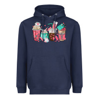Navy nurse coffee cups Heavyweight Hoodie - texasbilliewilder