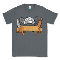 Charcoal Heather customized chef tools Classic Tee - MaliasSmallBusiness
