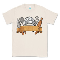 Natural customized chef tools Classic Tee - MaliasSmallBusiness