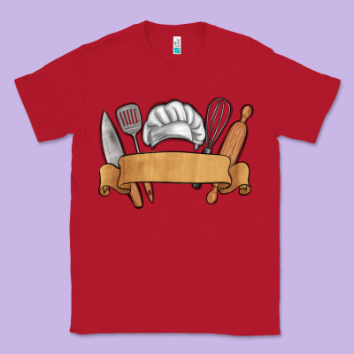 Classic Tee customized chef tools