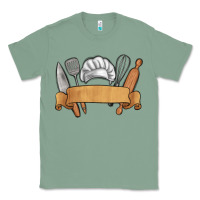 Sage customized chef tools Classic Tee - MaliasSmallBusiness
