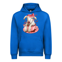 Cobalt valentines day lamb Urban Hoodie - Jasminsmagicworld