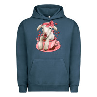Pigment Midnight Navy valentines day lamb Urban Hoodie - Jasminsmagicworld