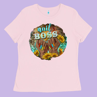 Nail Boss Ladies Tee Designed By Barkaloodesign