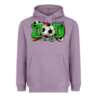 Lavender dad soccer Heavyweight Hoodie - Zillion Design Studio