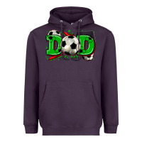 Plum dad soccer Heavyweight Hoodie - Zillion Design Studio