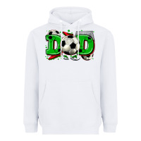 White dad soccer Heavyweight Hoodie - Zillion Design Studio