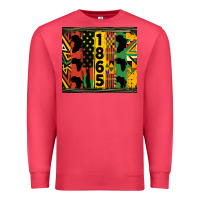 Cardinal juneteenth 1865 tumbler Premium Sweatshirt - HRA Design Shop