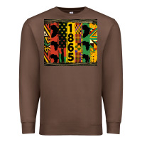 Chestnut juneteenth 1865 tumbler Premium Sweatshirt - HRA Design Shop