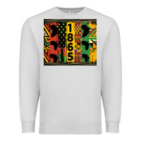 Dove Grey juneteenth 1865 tumbler Premium Sweatshirt - HRA Design Shop