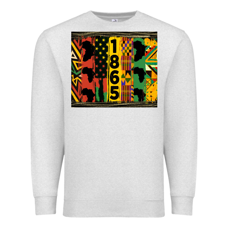 Juneteenth 1865 Tumbler Premium Sweatshirt by HRA Design Shop | Teevron