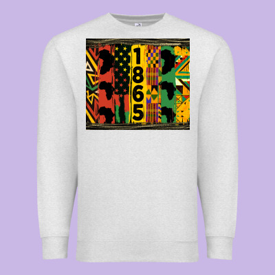 Juneteenth 1865 Tumbler Premium Sweatshirt Designed By Hra Design Shop