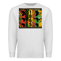 Oatmeal Heather juneteenth 1865 tumbler Premium Sweatshirt - HRA Design Shop