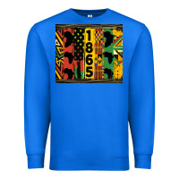 True Royal juneteenth 1865 tumbler Premium Sweatshirt - HRA Design Shop