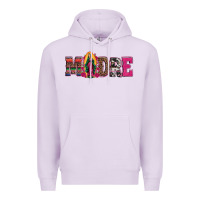 Lilac madre our lady of guadalupe Premium Hoodie - Artiststas