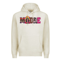 Oatmeal Heather madre our lady of guadalupe Premium Hoodie - Artiststas