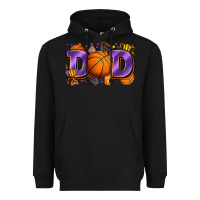Black dad basketball Heavyweight Hoodie - Zillion Design Studio