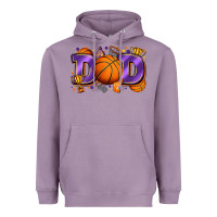Lavender dad basketball Heavyweight Hoodie - Zillion Design Studio