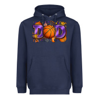 Navy dad basketball Heavyweight Hoodie - Zillion Design Studio
