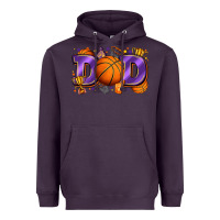Plum dad basketball Heavyweight Hoodie - Zillion Design Studio