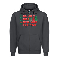 Smoke dear santa ive been Zipper Hoodie - MaliasSmallBusiness