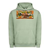 Pigment Oil Green it's fall y'all cow Urban Hoodie - Jasminsmagicworld