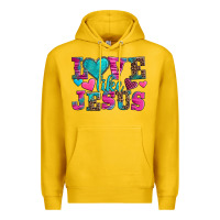 Lemon love like jesus valentine's day Premium Hoodie - AdoDesignShop