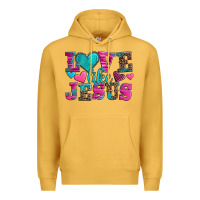 Love Like Jesus Valentine's Day Premium Hoodie | Teevron