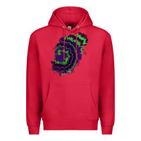 Cardinal tie dye patch Premium Hoodie - RanaPortraitStore