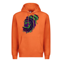 Carrot tie dye patch Premium Hoodie - RanaPortraitStore