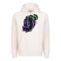 Pale Pink tie dye patch Premium Hoodie - RanaPortraitStore