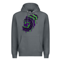Rock tie dye patch Premium Hoodie - RanaPortraitStore