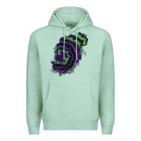 Seafoam tie dye patch Premium Hoodie - RanaPortraitStore